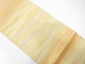 霞模様織り出し　袋帯